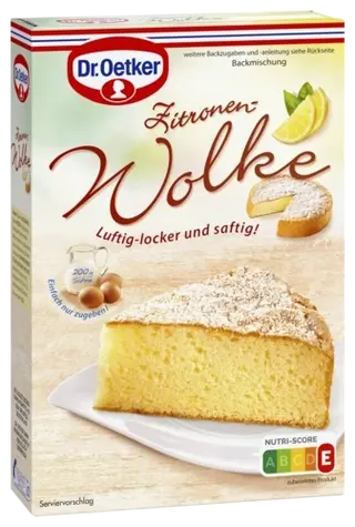 Schoko Wolke Premiumkuchenmischungen Dr Oetker