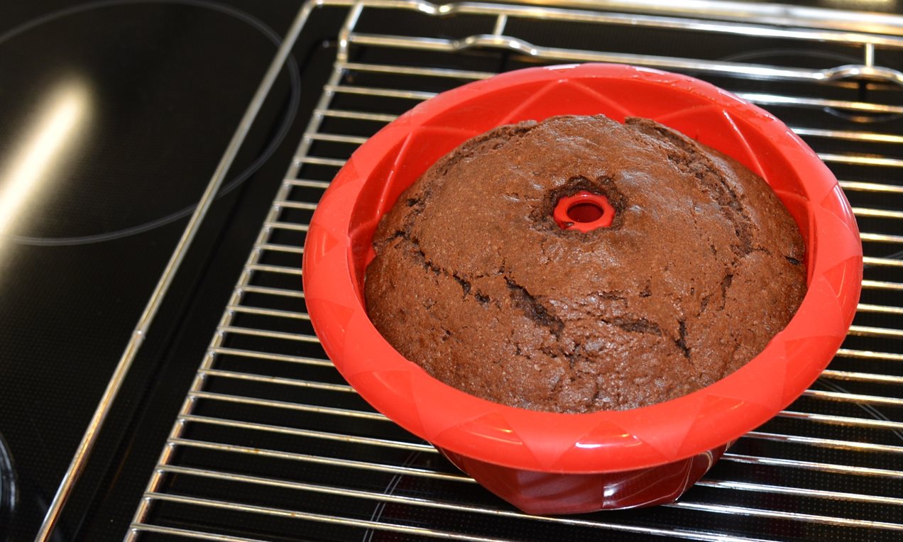 Picture - Silikonform auf Backofenrost