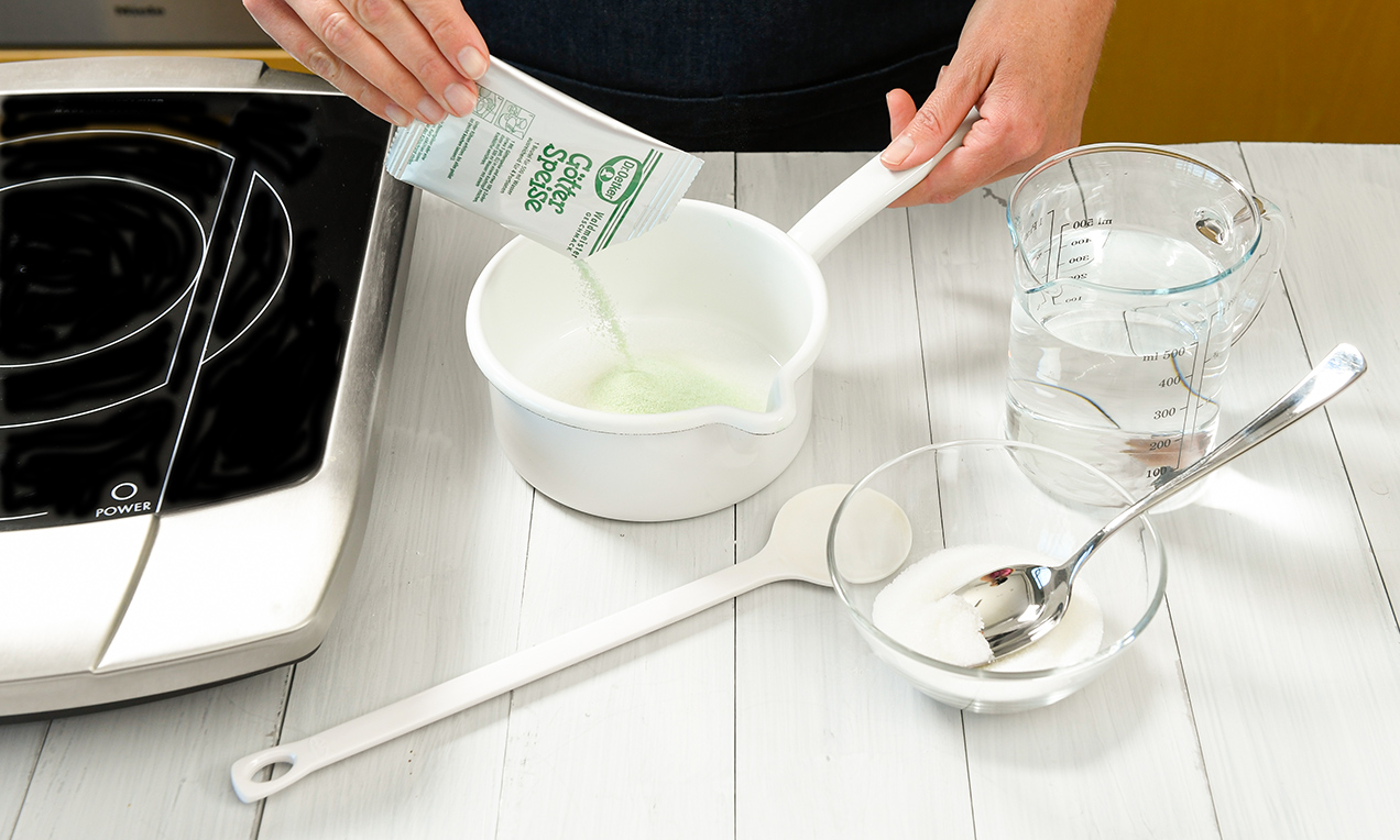 Picture - Götterspeise zubereiten Ausschnitt DSC0085