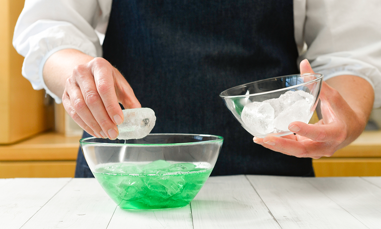 Picture - Kühlzeit Wasser Eiswürfel Ausschnitt DSC0143