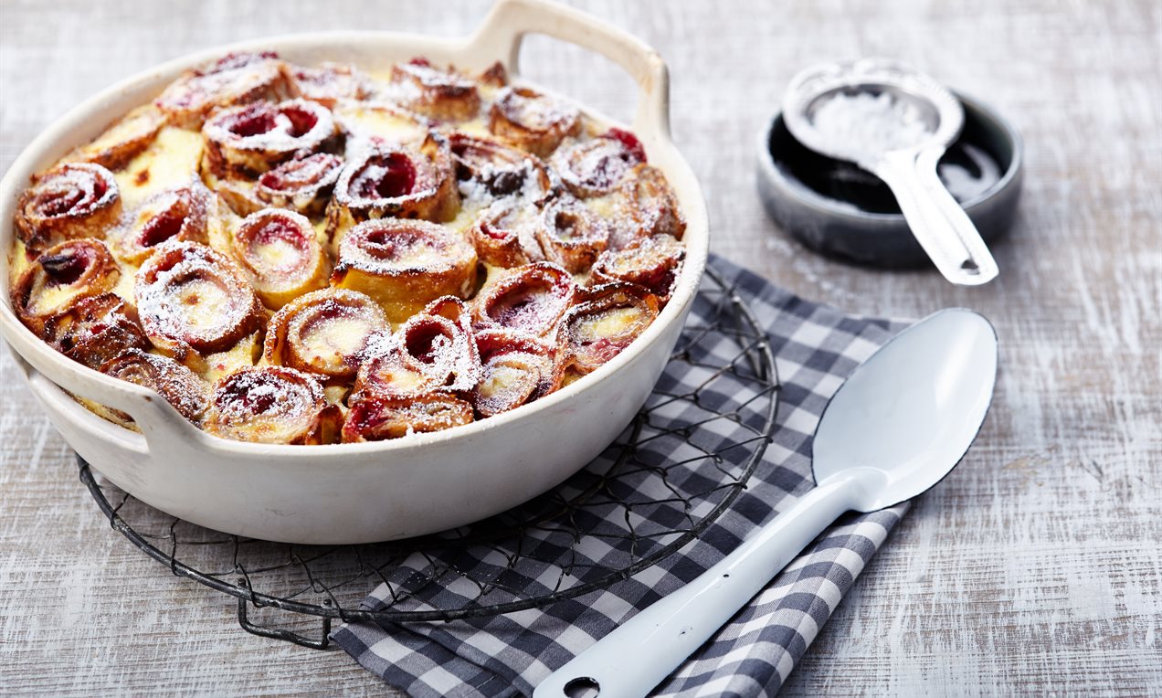 Picture - Überbackene Pfannkuchen mit Fruchtfüllung Dr. Oetker Feindaten QF 29794